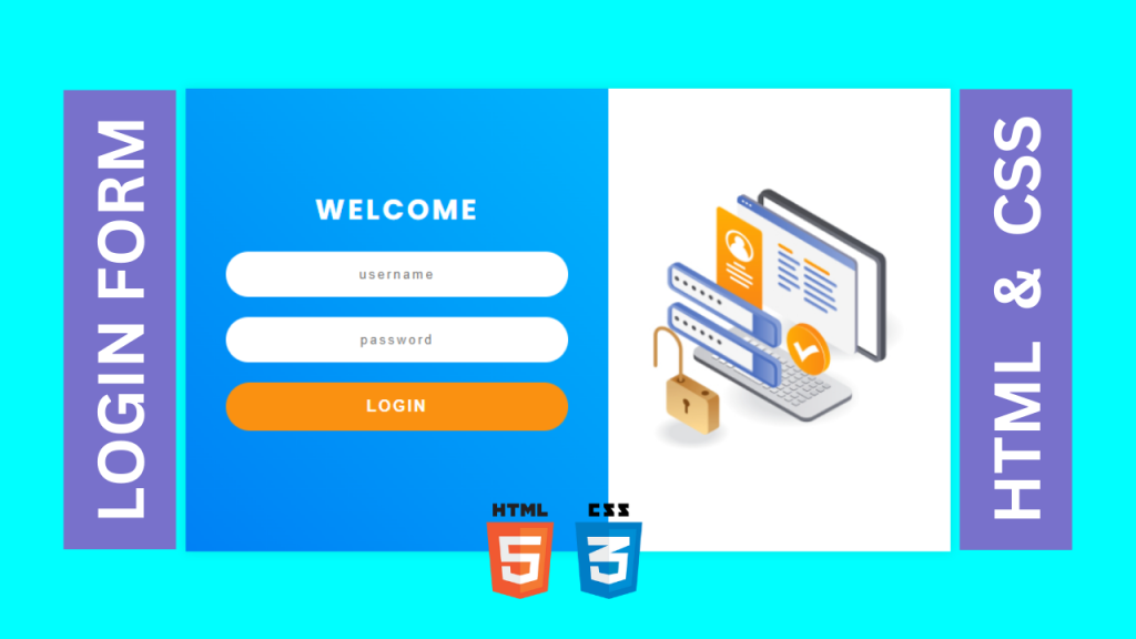 Login Form in HTML and CSS - FIX WEB ISSUES